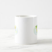 World Map Globe Country Atlas Kaffeetasse (Mittel)