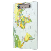 World Map Globe Country Atlas Klemmbrett (Links)