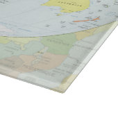 World Map Globe Country Atlas Schneidebrett (Ecke)