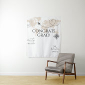 World Map Glückwunschs grad wanderlust Foto BACKDR Wandteppich (Beispiel)