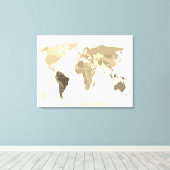 World Map  Leinwanddruck (Insitu (Holzboden))