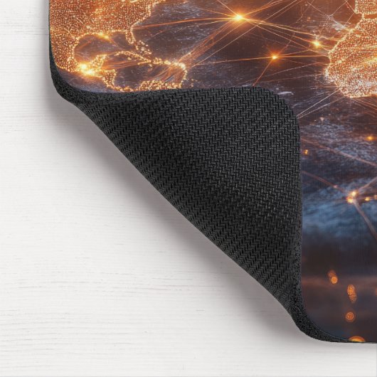 World Map Mouse Pad Travel Inspiriert Maus Pad Mousepad (Ecke)