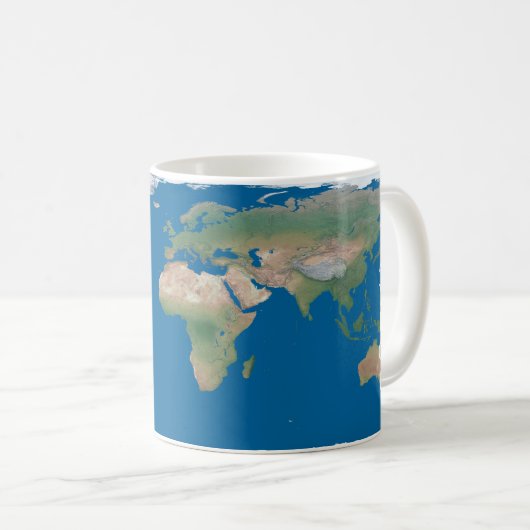 World Map - Planning My Next Adventure - Custom Kaffeetasse (VorderseiteRechts)