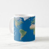 World Map - Planning My Next Adventure - Custom Kaffeetasse (Vorderseite Links)