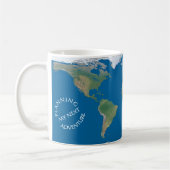 World Map - Planning My Next Adventure - Custom Kaffeetasse (Links)