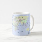 World Map - Planning My Next Adventure - Custom Kaffeetasse (VorderseiteRechts)