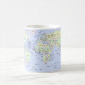 World Map - Planning My Next Adventure - Custom Kaffeetasse (Mittel)