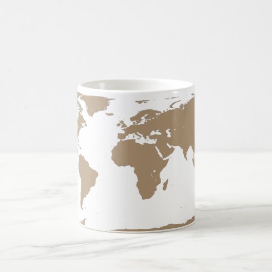 World Map - Planning My Next Adventure - Custom Kaffeetasse (Mittel)