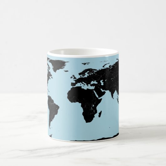 World Map - Planning My Next Adventure - Custom Kaffeetasse (Mittel)