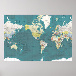 World Map Poster
