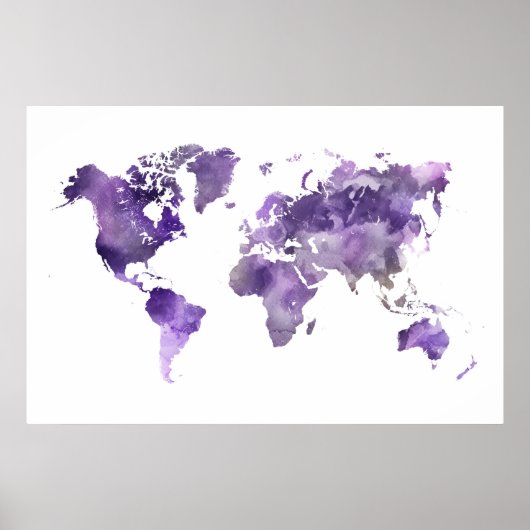 World Map Poster (Vorne)