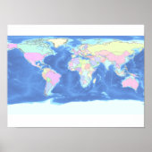 World Map Poster (Vorne)