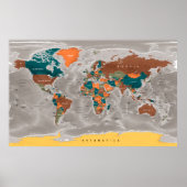 World Map Poster (Vorne)