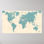 World Map Poster (Vorne)