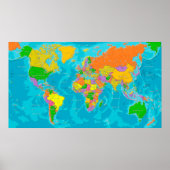 World Map Poster (Vorne)