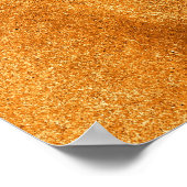 World Map Poster Print (Ecke)