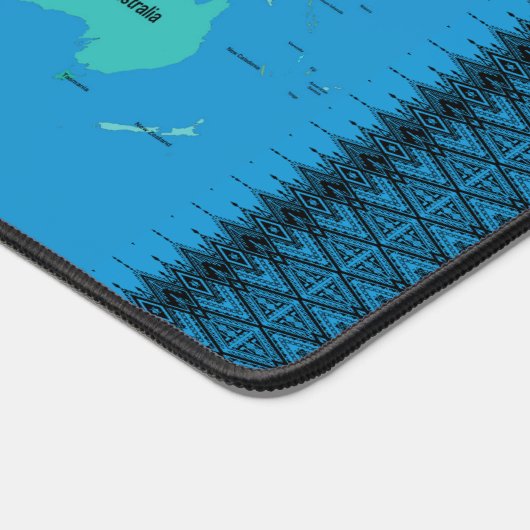 World Map Schreibtischunterlage (Ecke)