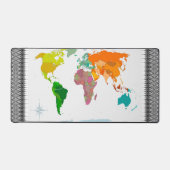 World Map Schreibtischunterlage (Vorderseite)