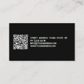 World Map Travel Agency Business Card Visitenkarte (Rückseite)