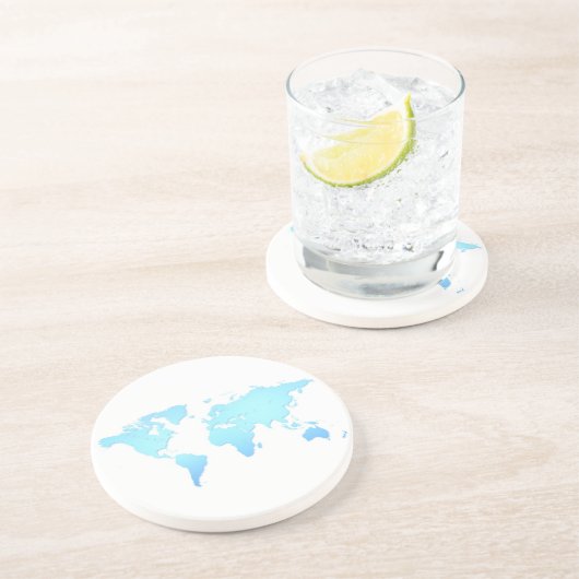 World Map Untersetzer (Seite)