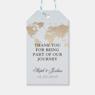 World Map Vintag Globe Travel Theme Gefallen Geschenkanhänger