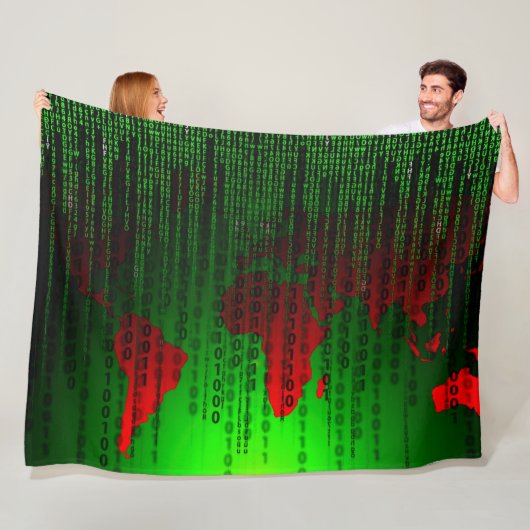 WORLD MATRIX FLEECEDECKE (Beispiel)