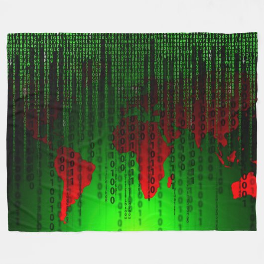 WORLD MATRIX FLEECEDECKE (Vorderseite (Horizontal))