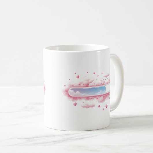 World Mental Health Day - Calm Mind Mug Kaffeetasse (VorderseiteRechts)