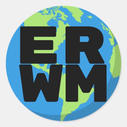 World Missions Logo Aufkleber (Vorderseite)