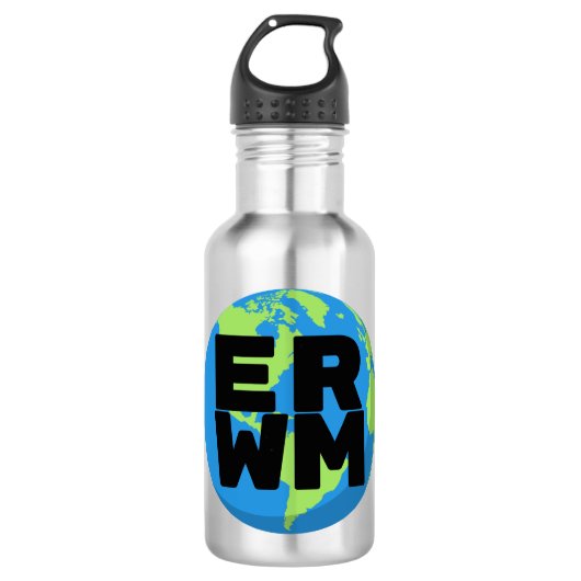World Missions Water Bottle Edelstahlflasche (Vorderseite)