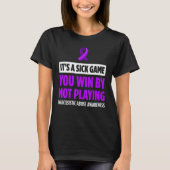 World Narcissistic Abuse Awareness Win Playing Sur T-Shirt (Vorderseite)