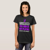World Narcissistic Abuse Awareness Win Playing Sur T-Shirt (Vorne ganz)