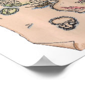 World of Boardgames Poster Print (Ecke)