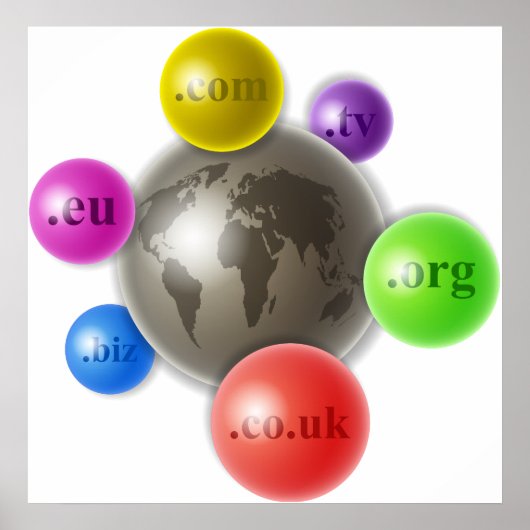 World of Domains Poster (Vorne)