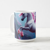 World of Fantasy Creatures: Unicorns Galore Kaffeetasse (Vorderseite Links)