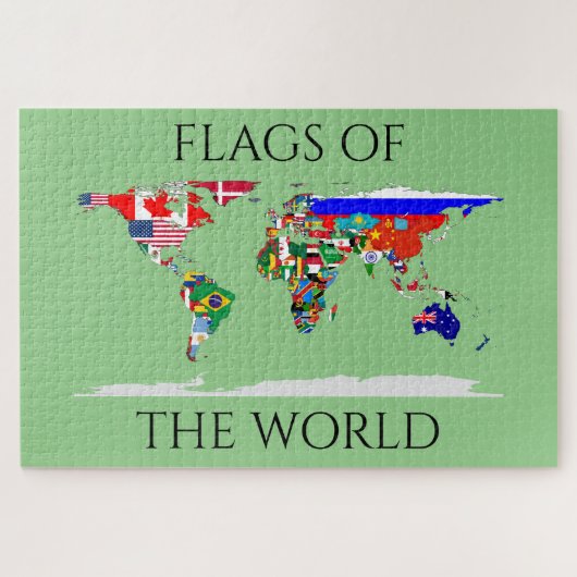 World of Flags Puzzle (Horizontal)