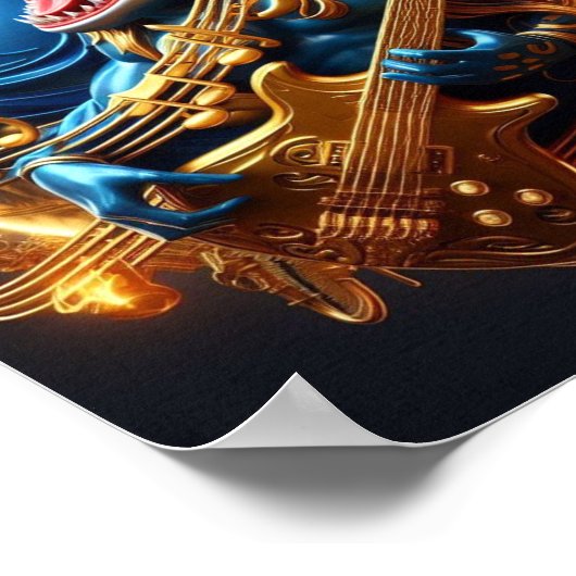 World of Kaos Program Poster (Ecke)