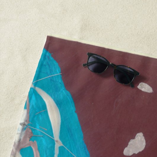 World of Liebe Beach Handtuch (Beispiel)