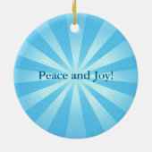 World of Peace Gold Mandala Ornament (Hinten)