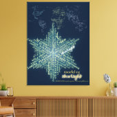 World of Starlight Canvas Print Leinwanddruck (Insitu (Wohnzimmer))