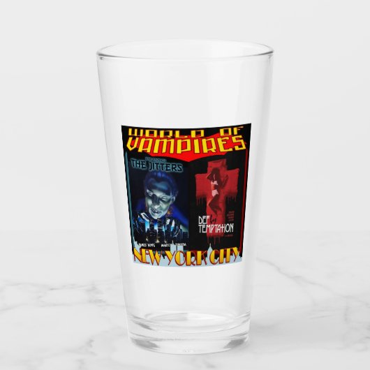 World of Vampires NEW YORK CITY Glass Glas (Vorderseite)