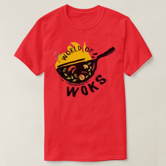 World of Woks Merch Design T-Shirt (Design vorne)