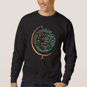World Ornament Globe Pro Environment N Sweatshirt