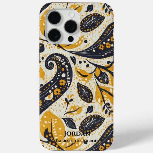 World Paisley Patterns - Artful Elegance Case-Mate iPhone Hülle (Rückseite)