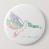 World Peace Dove Button (Vorderseite)