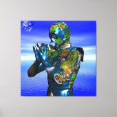 World Pollution Leinwanddruck (Vorderseite)