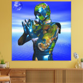 World Pollution Leinwanddruck (Insitu (Wohnzimmer))