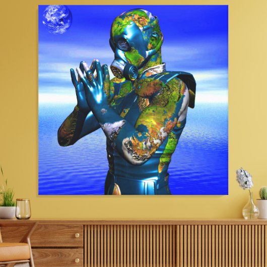 World Pollution Leinwanddruck (Insitu (Wohnzimmer))