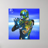 World Pollution Leinwanddruck (Vorderseite)