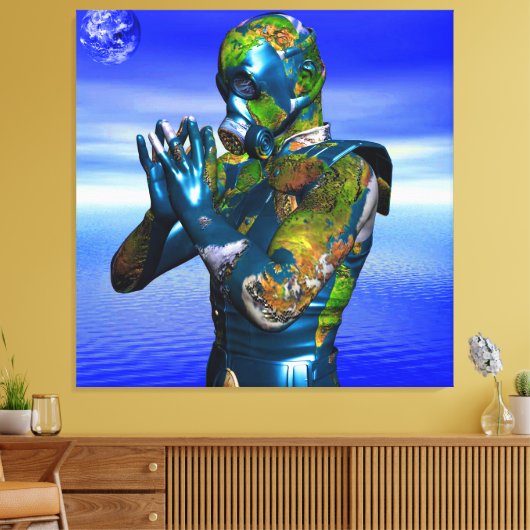 World Pollution Leinwanddruck (Insitu (Wohnzimmer))